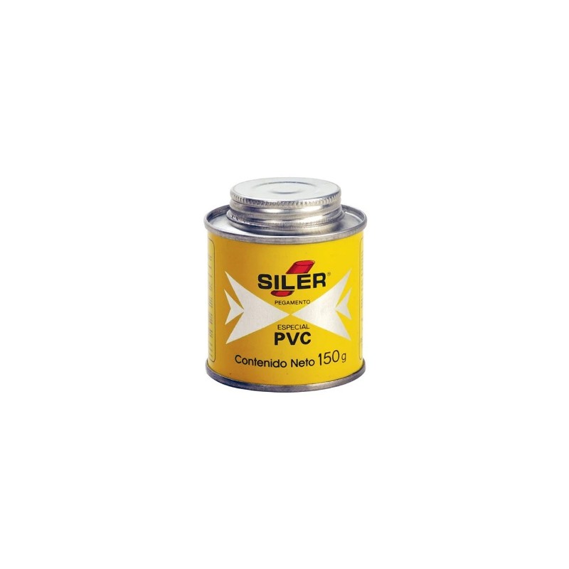 PEGAMENTO 150 GR AMARILLO PARA PVC EN BOTE SILER PVC150