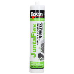 D 1 SILICON JUNTAFLEX BANOS YCOCINAS TRANSPARENTE 280 ML DEVCON C-QJBT