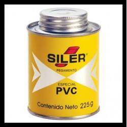 PEGAMENTO 225 GR AMARILLO PARA PVC EN BOTE SILER PVC225