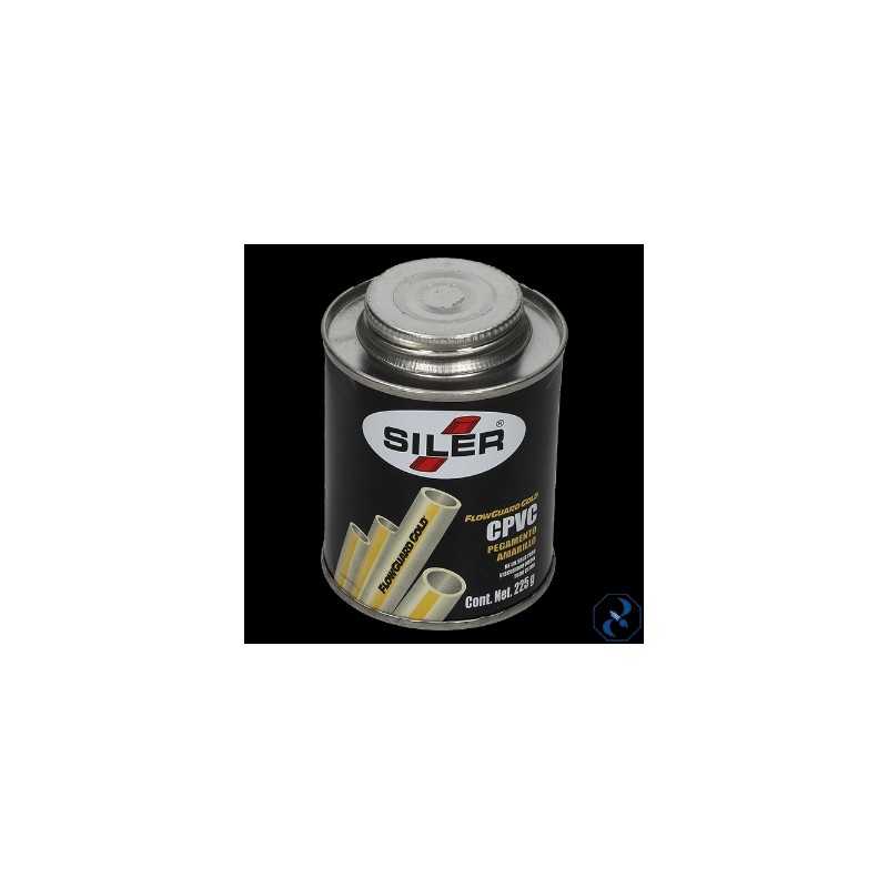 PEGAMENTO 225 GR NEGRO PARA CPVC EN BOTE SILER CPVC225