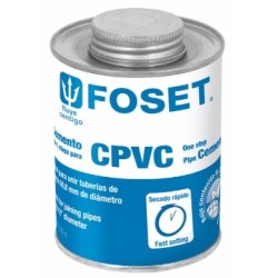 D 4 PEGAMENTO PARA CPVC EN LATA 500 ML FOSET PCPVC-500