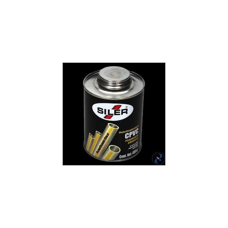 PEGAMENTO 480 GR NEGRO PARA CPVC EN BOTE SILER
