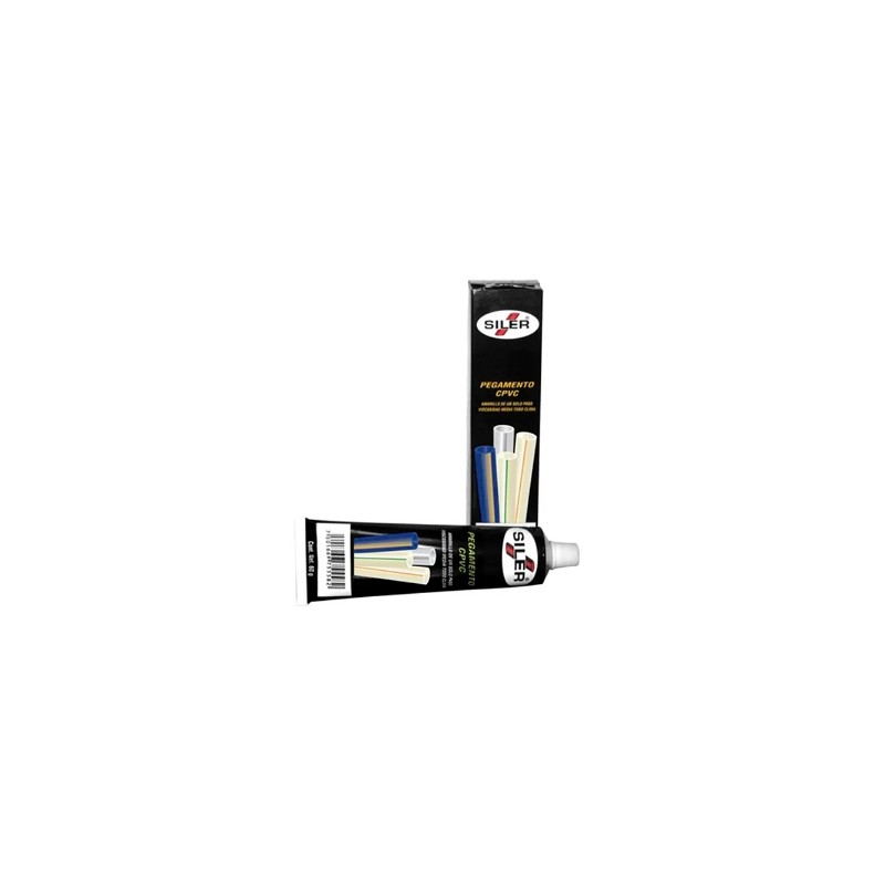 PEGAMENTO 60 GR NEGRO PARA CPCV EN TUBO SILER CPVC060