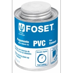 PEGAMENTO PARA PVC EN LATA 250 ML FOSET PPVC-250