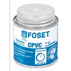 PEGAMENTO PARA CPVC EN LATA 90ML FOSET PCPVC-90