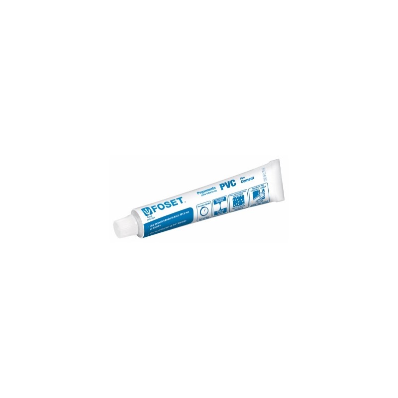 PEGAMENTO PARA PVC EN TUBO 50ML FOSET PPVC-50