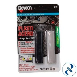 PLASTIACERO 40 GR DEVCON CAJA 3-40