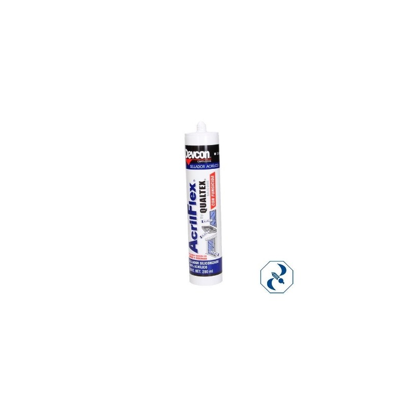 SELLADOR ACRIFLEX ACRILICO BLANCO FUNGICIDA 280ML DEVCON C-QAB