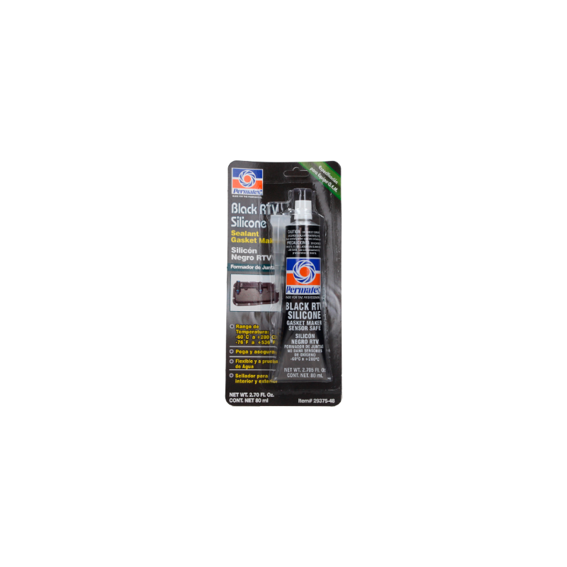 SILICON 80 ML SELLADOR NEGRO TUBO PERMATEX 29375-48