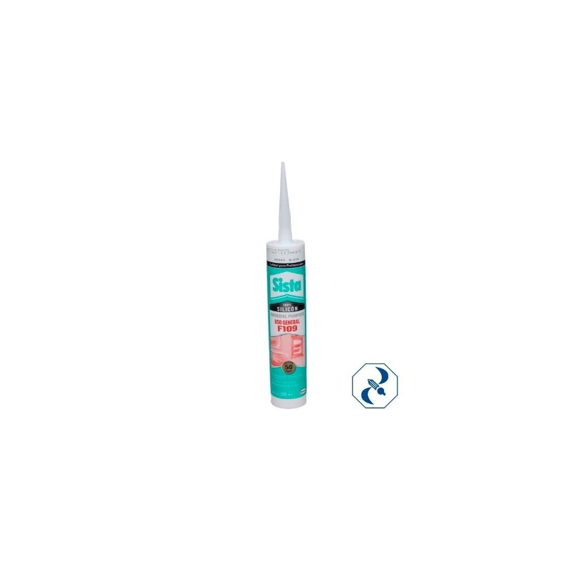 SILICON SISTA F109 300ML NEGRO DOW CORNING HESDC109UG300N