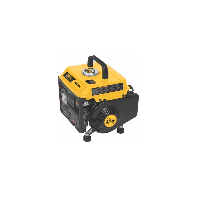 D 1 GENERADOR ELECTRICO A GASOLINA 800 W PRETUL GEN-8P