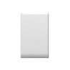 APAGADOR DE TRES VIAS COLOR BLANCO 1 MODULO 10A 127V BTICINO FORZA FZA53