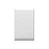 APAGADOR DE TRES VIAS COLOR BLANCO 1 MODULO 10A 127V BTICINO FORZA FZA53