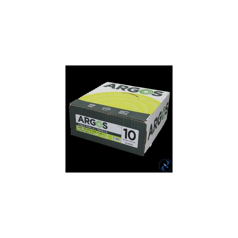 CABLE 10 100 MT BLANCO ARGOS 1100104