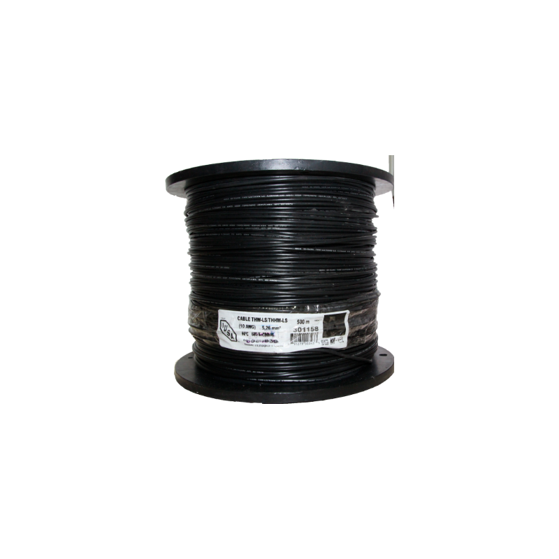 CABLE 10 DE 500 M NEGRO IUSA 301158