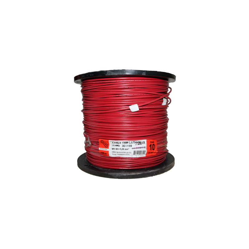 CABLE 10 DE 500 M ROJO IUSA 301159