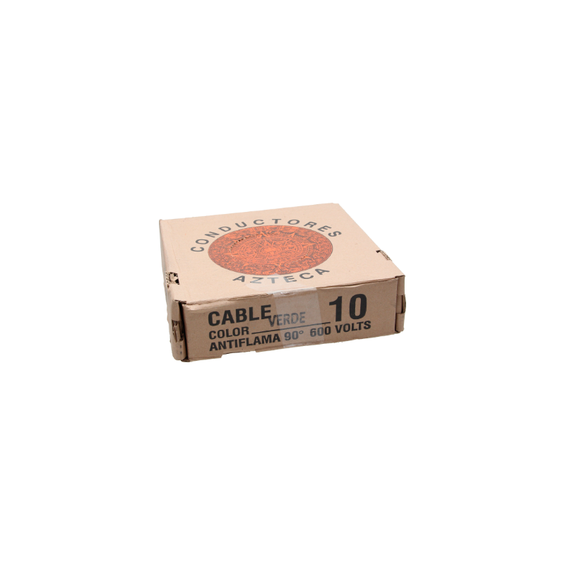 CABLE 10 VERDE AZTECA