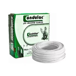 CABLE 12 DE 100 M BLANCO CONDULAC