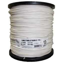 CABLE 12 DE 500 M BLANCO IUSA 301145