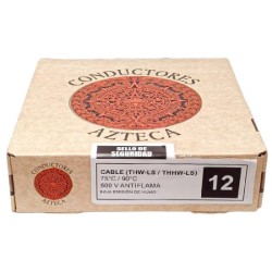 CABLE 12 NEGRO AZTECA