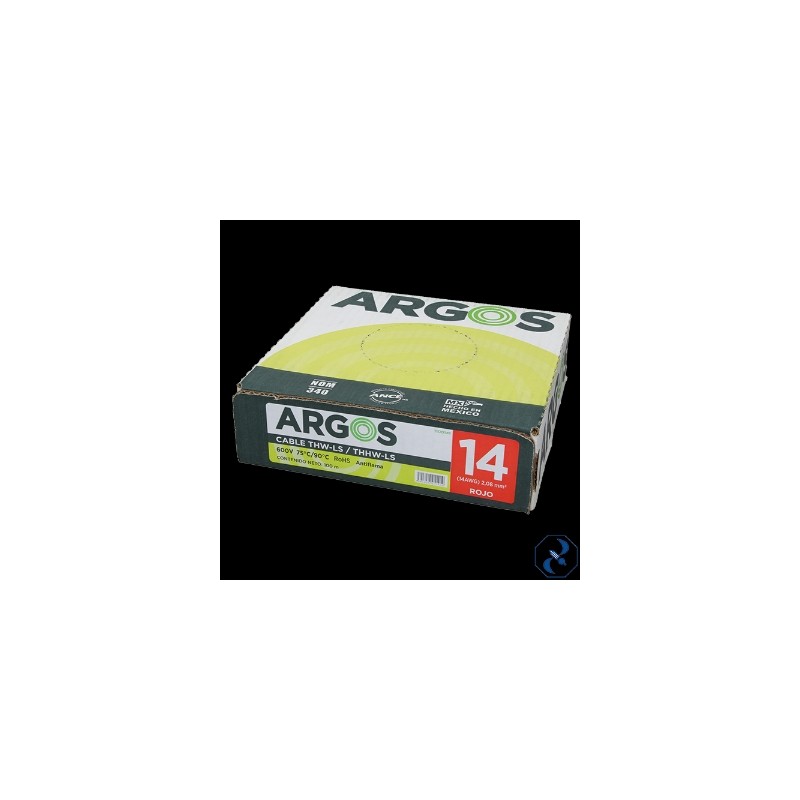 CABLE 14 100 M ROJO ARGOS 1100141
