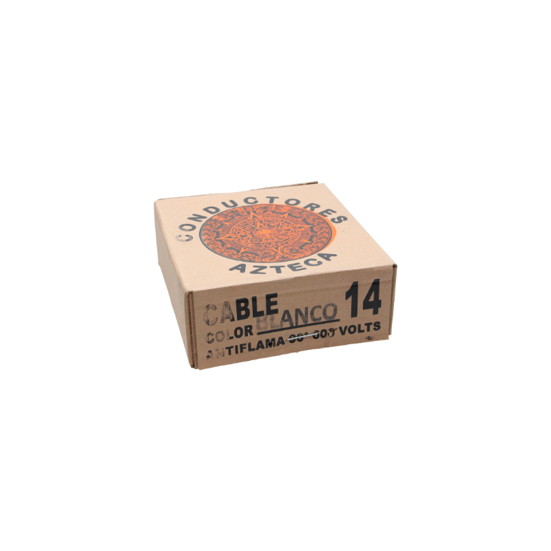 CABLE 14 BLANCO AZTECA