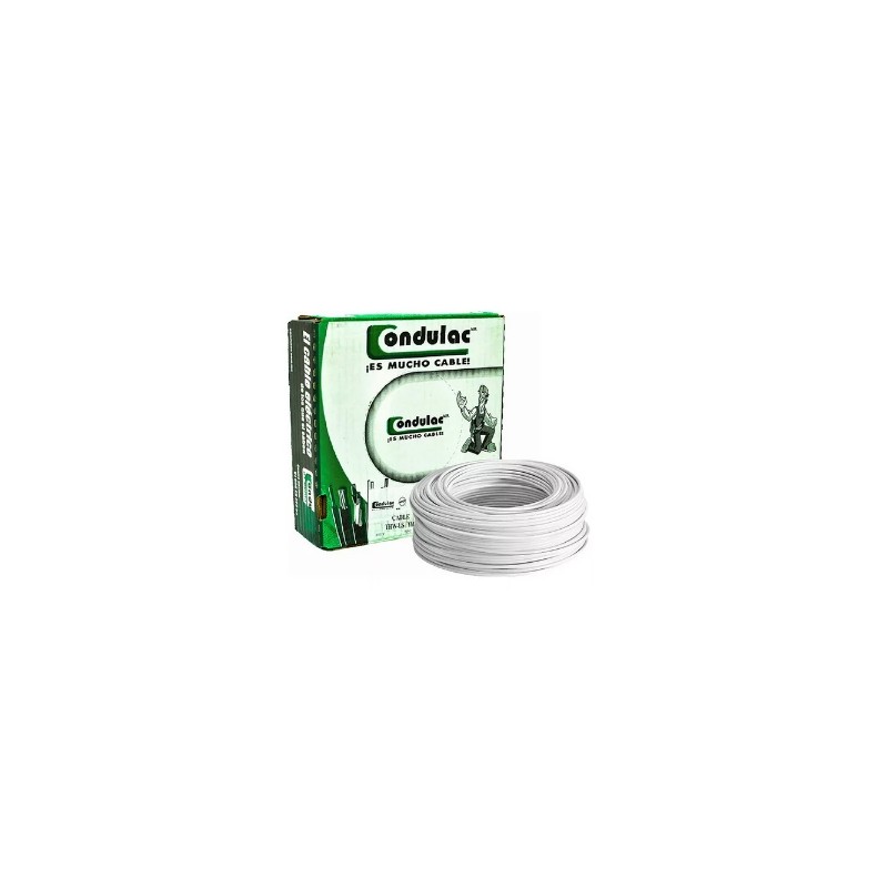 CABLE 16 DE 100 M BLANCO CONDULAC