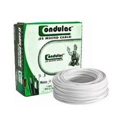 CABLE 16 DE 100 M BLANCO CONDULAC
