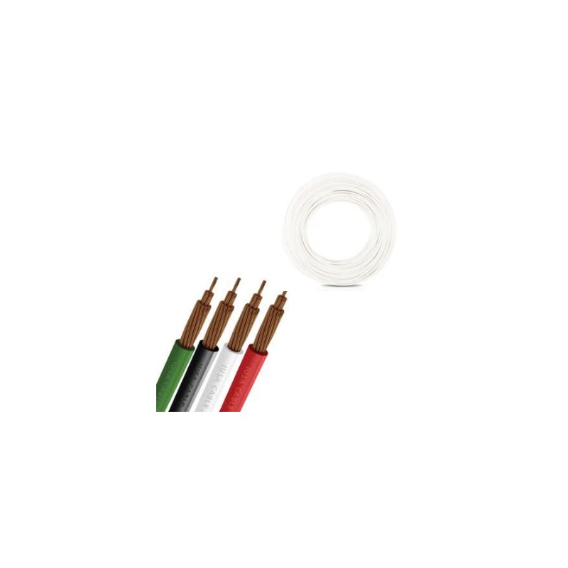 CABLE 6 DE 100 M BLANCO IUSA 363411