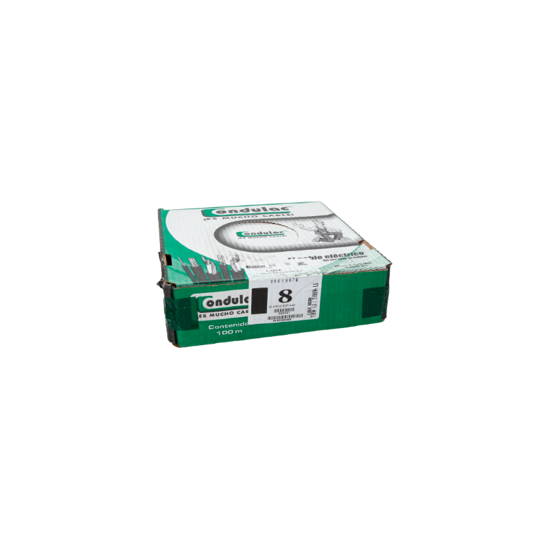 CABLE 8 DE 100 M BLANCO CONDULAC