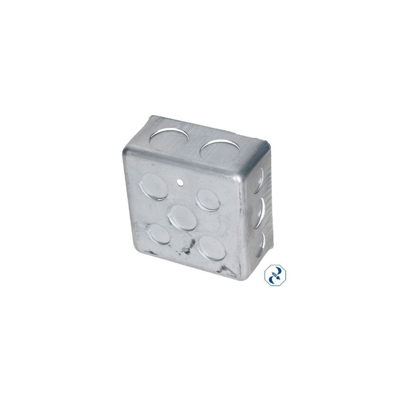 CAJA 3/4 CUADRADA GALVANIZADA TAMSA