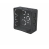CAJA 4X4 CUADRADA DE PLASTICO VOLTECH CCH-4X4P