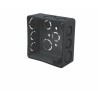 CAJA 4X4 CUADRADA DE PLASTICO VOLTECH CCH-4X4P