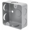 CAJA DE ACERO CUADRADA 3X3 PULG ECONOMICA VOLTECH CCH-3X3E