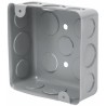 CAJA DE ACERO CUADRADA 4X4 PULG ECONOMICA VOLTECH CCH-4X4E