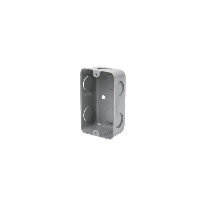 CAJA TIPO CHALUPA DE ACERO 2X4 PULG ECONOMICA VOLTECH CCH-2X4E