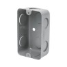 CAJA TIPO CHALUPA DE ACERO 2X4 PULG ECONOMICA VOLTECH CCH-2X4E