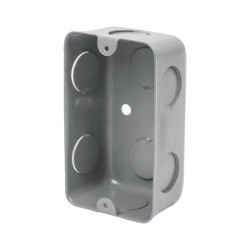 CAJA TIPO CHALUPA DE ACERO 2X4 PULG ECONOMICA VOLTECH CCH-2X4E