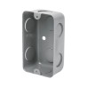 CAJA TIPO CHALUPA DE ACERO 2X4 PULG ECONOMICA VOLTECH CCH-2X4E