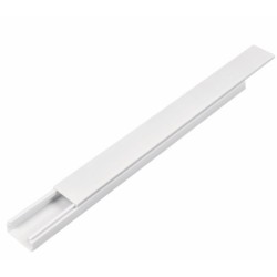 CANALETA DE 1 VIA 10X20 VOLTECH CAN-1020