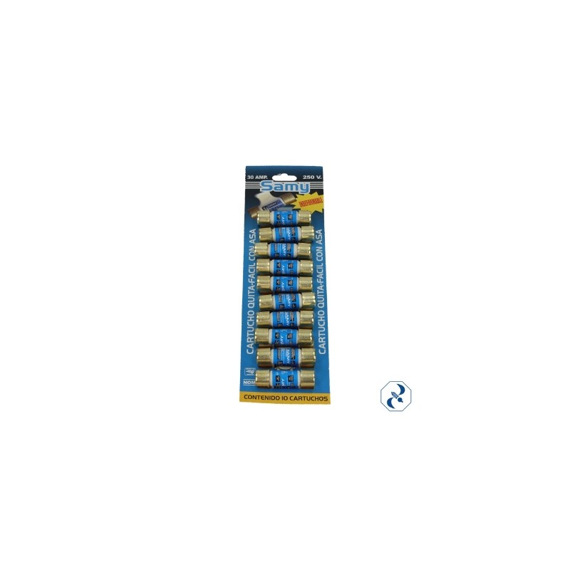 CARTUCHO 30 AMP CON ASA RACKSAMY