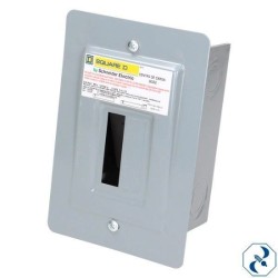 CENTRO DE CARGA 2F EMPOTRAR SQUARED QOD2F