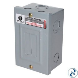 CENTRO DE CARGA 2S SOBREPONER IGESA CC02S