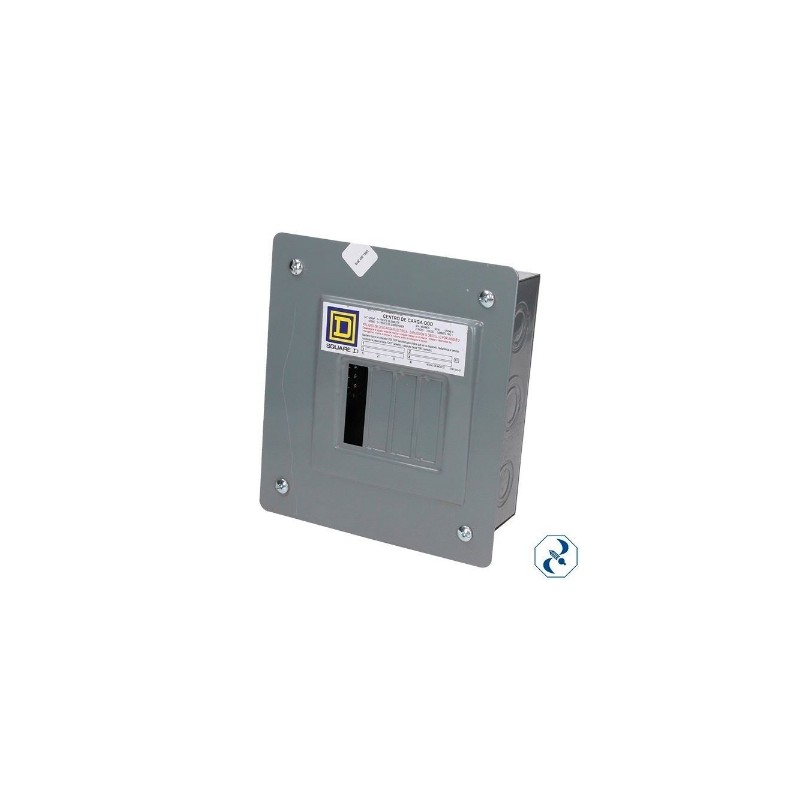CENTRO DE CARGA 4F EMPOTRAR SQUARED QOD4F
