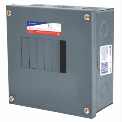 CENTRO DE CARGA SOBREPONER 6 POLOS VOLTECH CCS-6