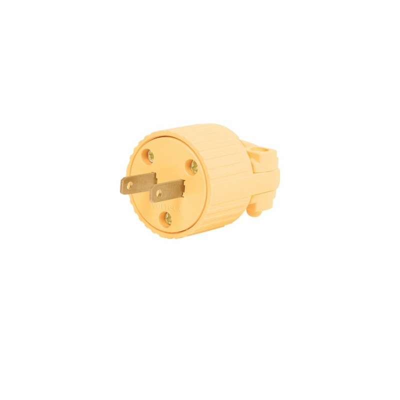 CLAVIJA INDUSTRIAL PLASTICA SENCILLA VOLTECH CLP-S
