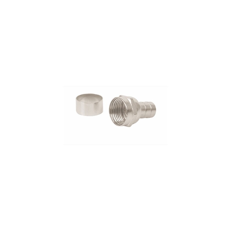 CONECTOR COAXIAL RG 6 TIPO CAMPANA VOLTECH COCO-6C