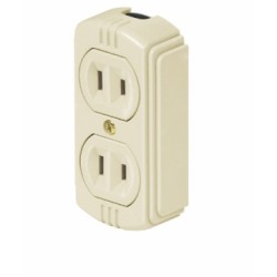 CONTACTO DE SOBREPONER DOBLE VOLTECH COSO-D