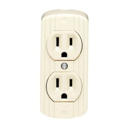 CONTACTO DUPLEX VISIBLE POLARIZADO ROYER 198