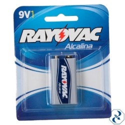 D 1 BLISTER C/1 PILA ALCALINA DE 9 VOLTS RAYOVAC 743005